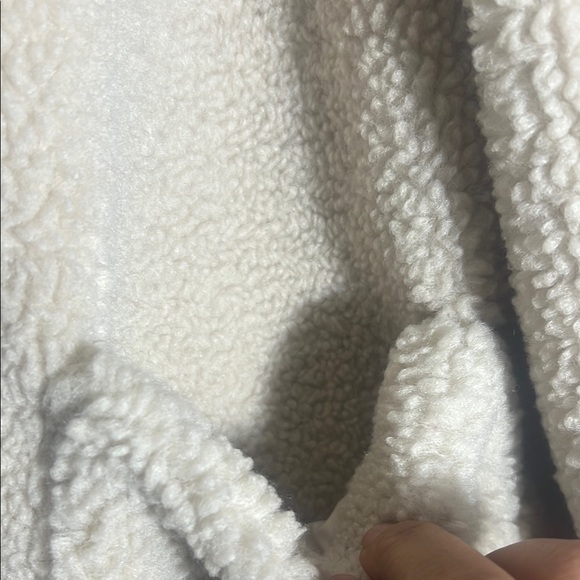 Cozy White women Jacket by Zara - Picture 4 of 6